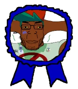 esl fnf pedo, chudjak, markiplier soyjak, chudplier, award, discord, inside award, minor attracted person, pedophile, yellow eyes