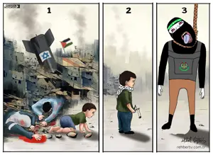 bernd, hanging troonjak, troonjak, ack, arabic text, arm, balaclava, blood, bloodshot eyes, bulletproof vest