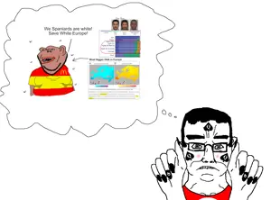 chudjak, chudjak front, chudcel, fantasy, looking at you, nigger, portugal, queen of spades, shitskin, spade