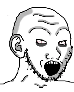 soyak, bald, bloodshot eyes, creepy, ear, eyebags, forehead lines, looking up, neck, no glasses