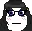 soytan, blush, closed mouth, clothes, female, hair, icon, neutral, tanmoji