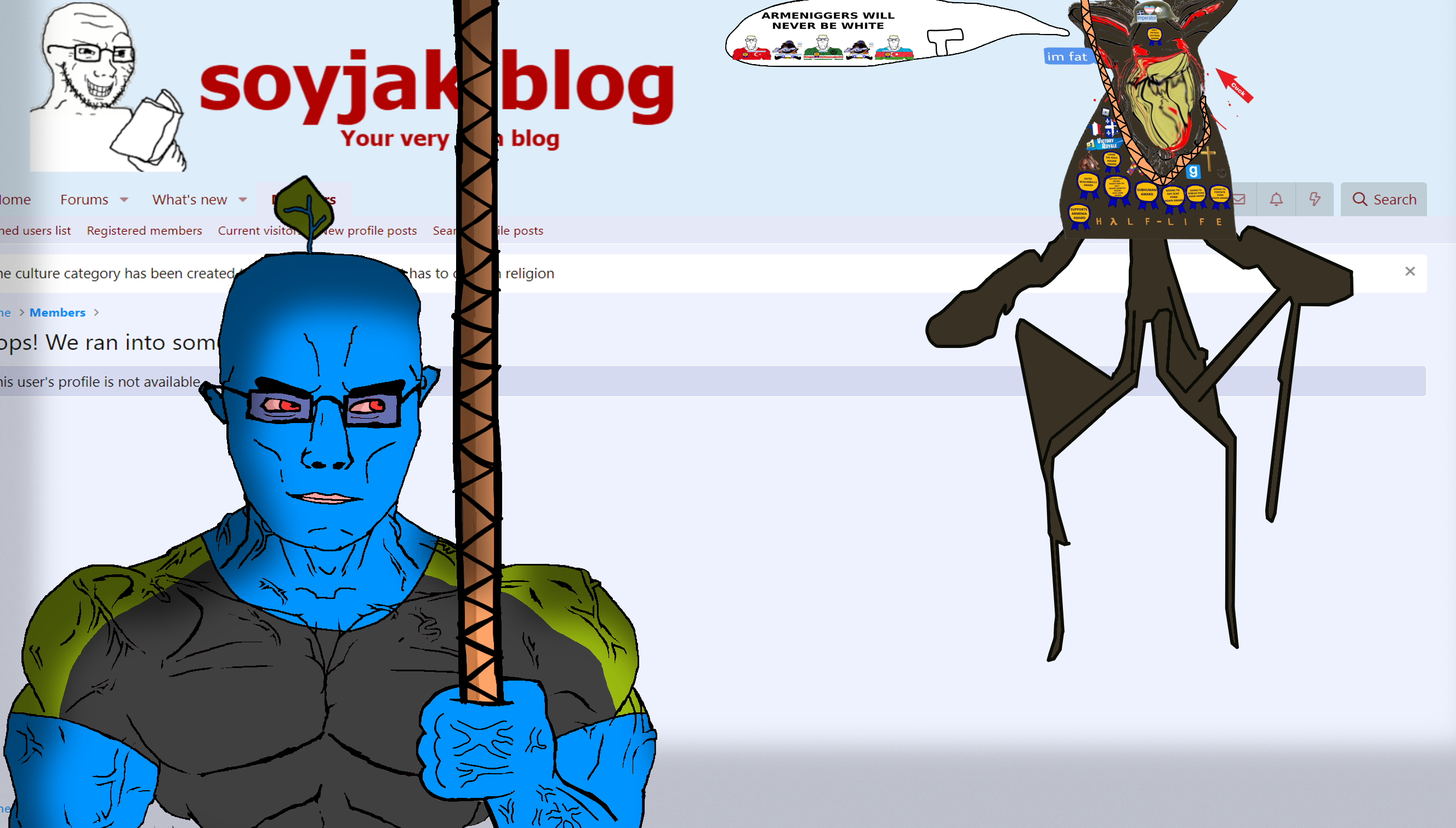 chudjak, cobson, feraljak, markiplier soyjak, meximutt, chudjak front, euroaryan, euromutt, muscular chud, aryan