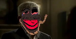 chudjak, chudjak front, jartycuck, patrick, jartycuck, slopjak, brown skin, chud (soybooru), irl background, looking at you