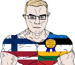 chudjak, chudjak front, muscular chud, aryan, a10 eyes, award, blonde hair, blue eyes, estonia, finland