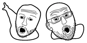 two-soyjaks-pointing-meme-animated-pointing-custom-cursor.gif