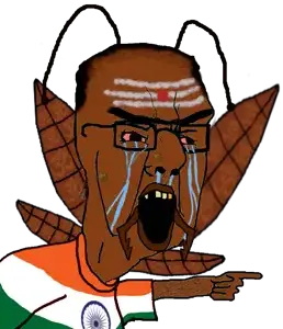 crying, hindflea, hindroach, hindu, india, indian, jeet, pajeet, yellow teeth