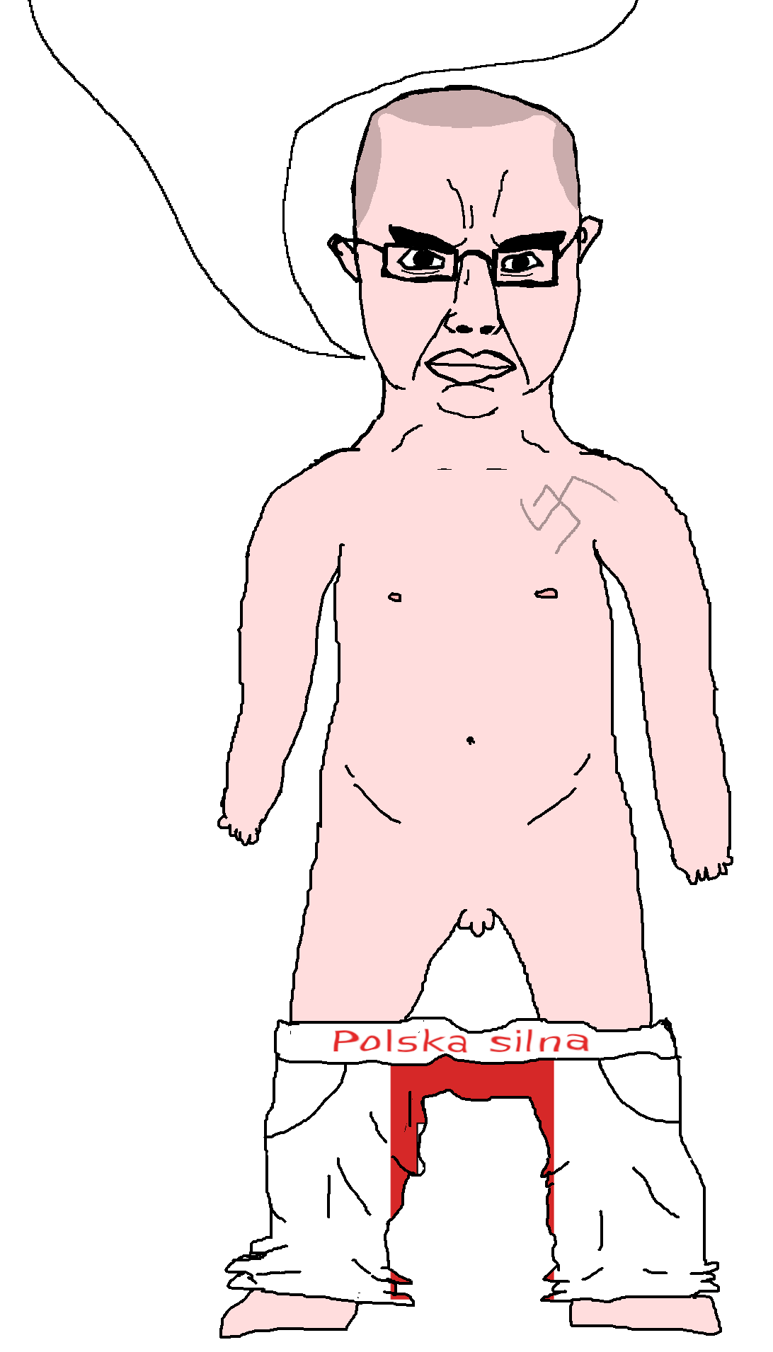 chudjak, chudjak front, obsessedchud, animal, arm, balding, bird, country, flag, full body