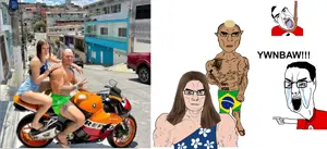 chudjak, unbotheredchud, angry, brazil, buff, handsome, hanging, muscles, rope, seethe