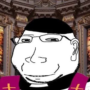 gapejak, massjak, wholesome soyjak, catholic, christianity, church, clothes, ear, eyelids, glasses