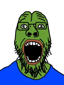 pepe, kai cenat, amphibian, animal, big head, big mouth, big nose, frog, gape, glasses