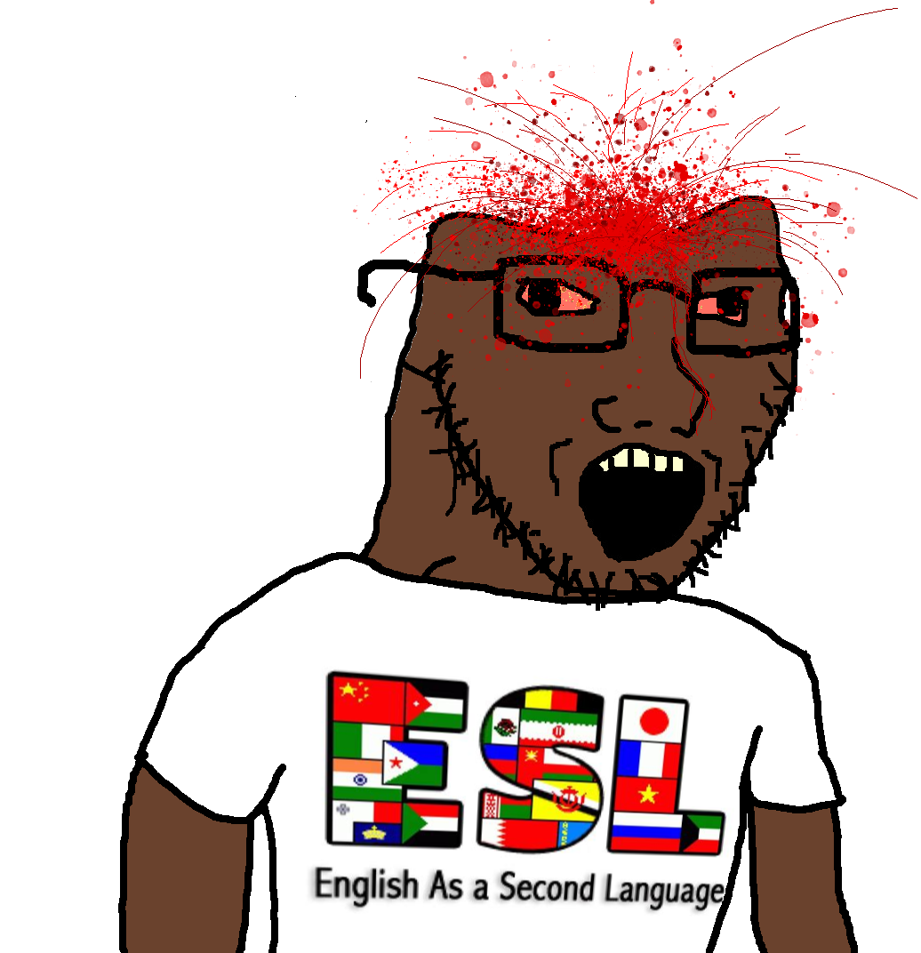 soyak, bahrain, belarus, belgium, blood, bloodshot eyes, brown skin, brunei, china, chud (soybooru)