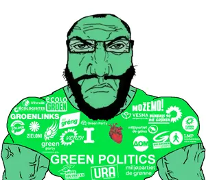 chudjak, markiplier soyjak, chudjak front, muscular chud, muscular science lover, science lover, angry, beard, closed mouth, glasses