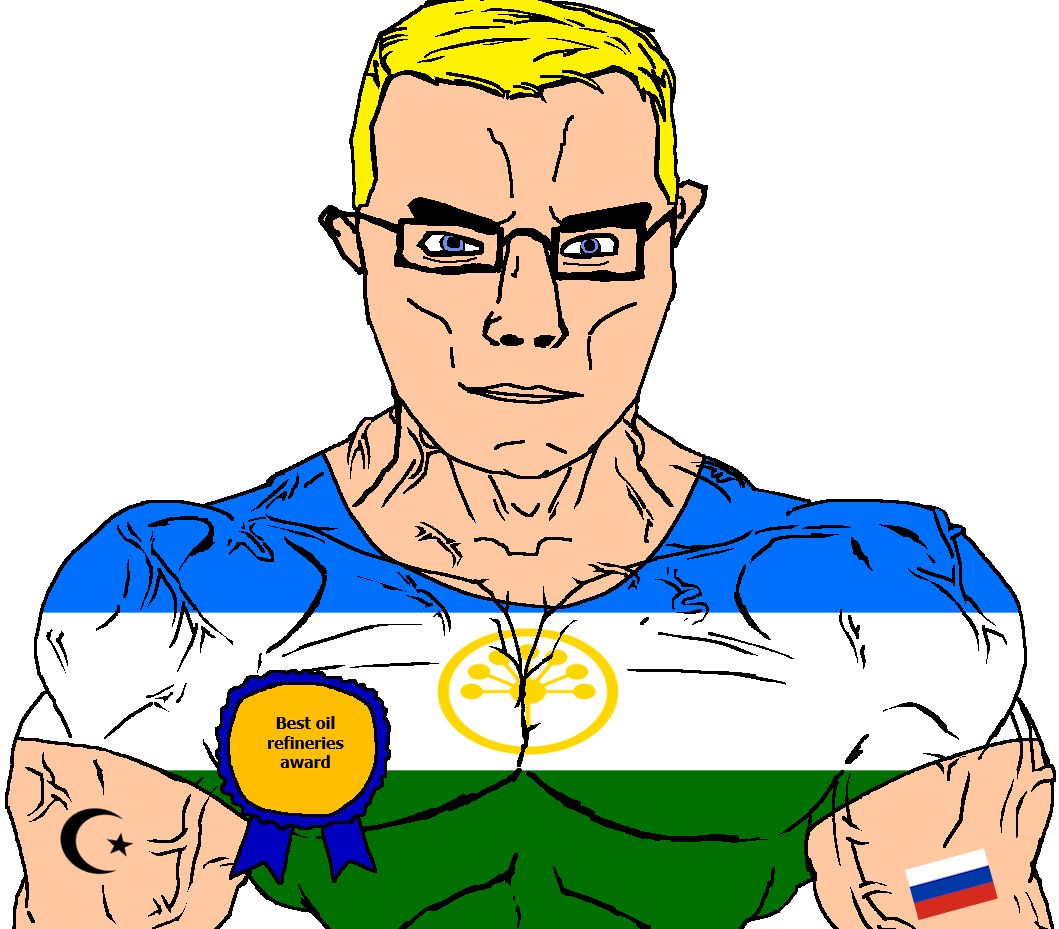 chudjak, chudjak front, muscular chud, arm, award, bashkortostan, blonde hair, blue eyes, buff, closed mouth