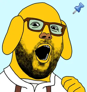 hot sauce, jannyjak, animal, blue background, clothes, dog, dog ear, ear, glasses, hands