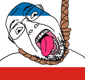 bernd, hanging ugly personjak, ugly personjak, ack, crimea, dead, flag, glasses, hair, hanging