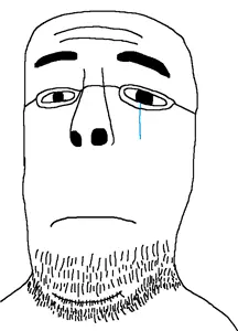 foujak, crying, frown, glasses, sad, stubble