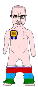 chudjak, chudjak front, obsessedchud, award, balding, christianity, eastern orthodox, finland, flag, full body