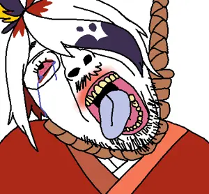 bernd, hanging troonjak, troonjak, ack, beniduru, bloodshot eyes, clothes, crying, funamusea, glasses