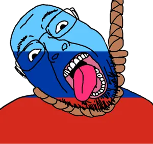 bernd, hanging troonjak, troonjak, ack, dead, flag, glasses, hair, hanging, luhansk