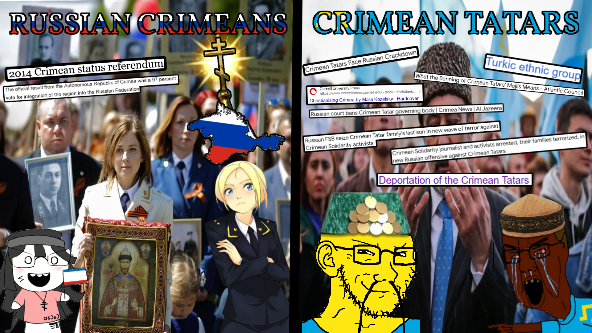 soytan, chudjak, soyak, angry, brown skin, ccrimean, christanization, christian cross, christian identity, christianity
