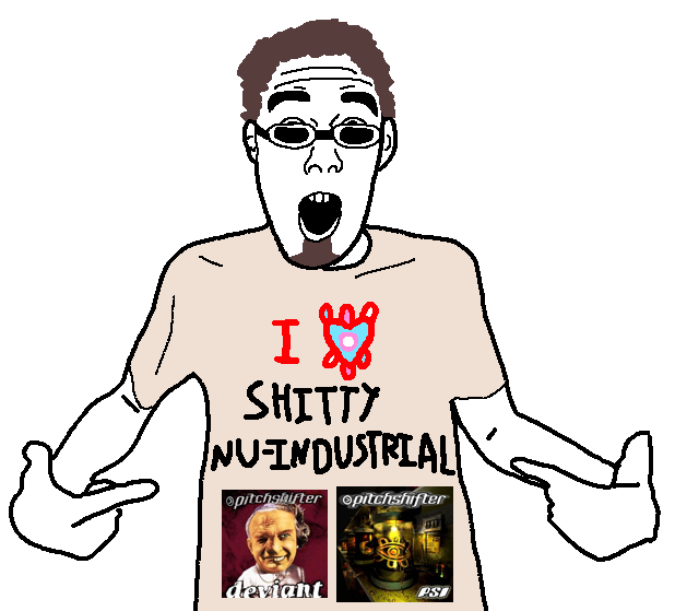 shirtjak, album cover, arm, beard, clothes, deviant, ear, eye, glasses, goggles