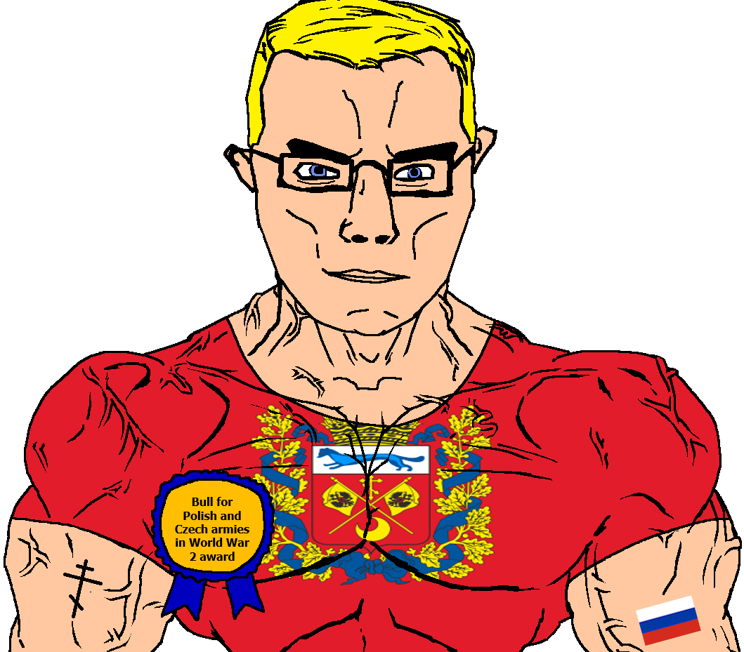 chudjak, chudjak front, muscular chud, anders army, animal, arm, army, award, bird, blonde hair