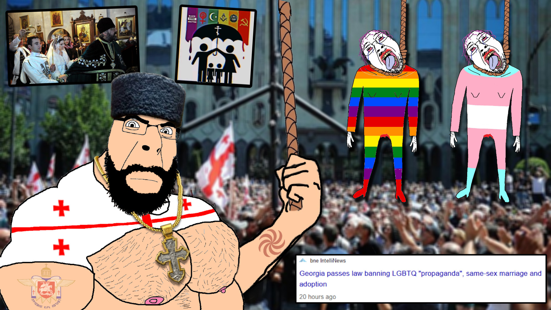bernd, cobson, hanging troonjak, troonjak, 3soyjaks, ack, article, beard, black lives matter, blm logo