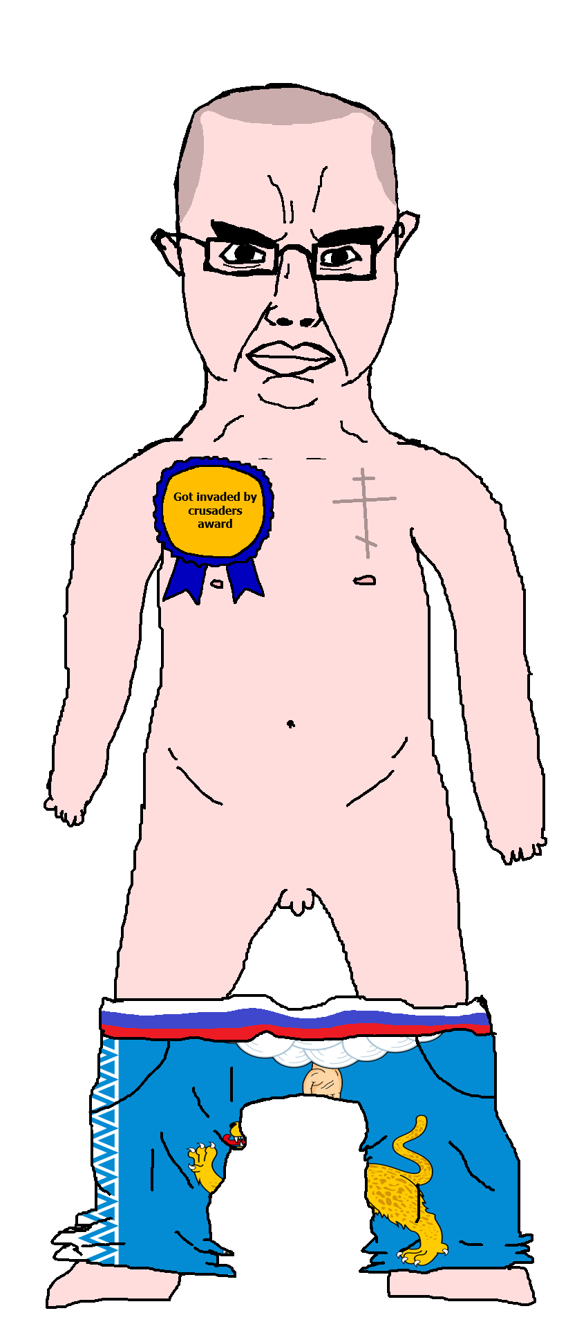 chudjak, chudjak front, obsessedchud, animal, award, balding, christianity, crusader, eastern orthodox, flag