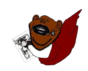 goku, impish soyak ears, anime, coal, flying, nigger, queen of spades, spade, dragon ball