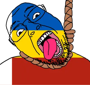 bernd, hanging troonjak, troonjak, ack, dead, flag, glasses, hair, hanging, oblast