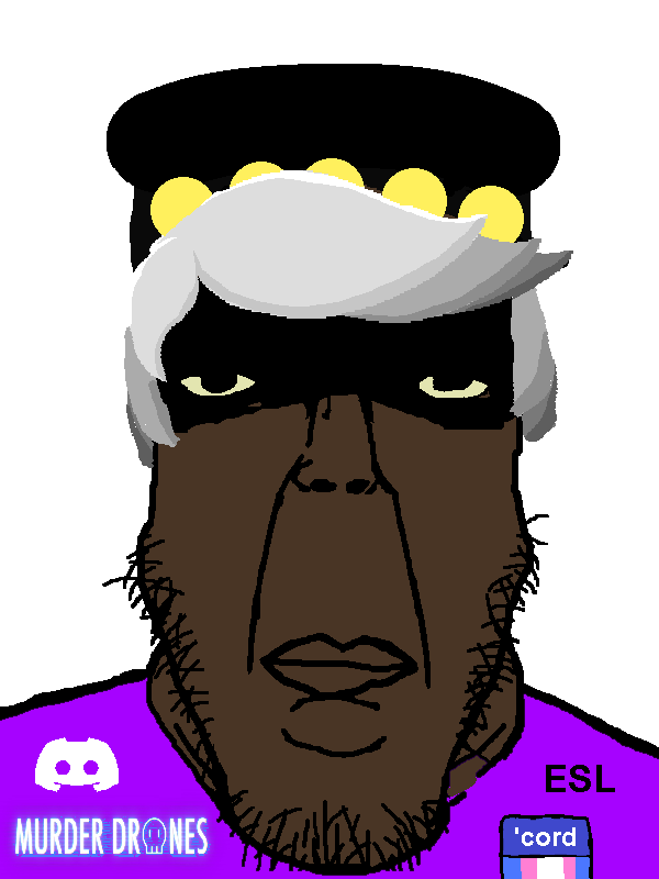 n (murder drones), chudjak, markiplier soyjak, chudplier2, esl pedo league, black skin, brown skin, clothes, discord, esl