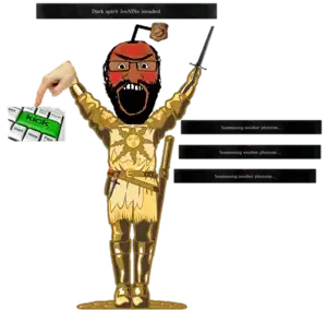 blue sentinel summoning another phantom soyjak.png