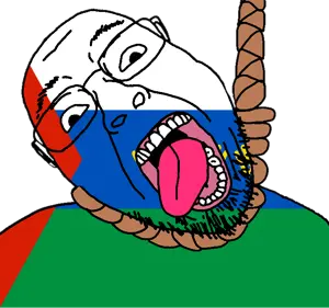 bernd, hanging troonjak, troonjak, ack, dead, flag, glasses, hair, hanging, oblast