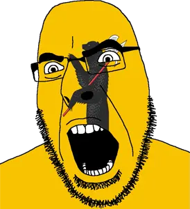 cobson, arm, axe, bear, flag, full head, glasses, hair, looking to the right, oblast