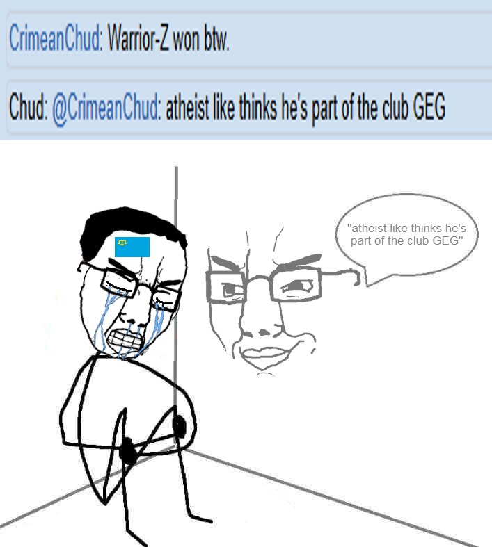 bernd, chudjak, 2soyjaks, ack, bloodshot eyes, chud, clenched teeth, closed eyes, closed mouth, corner