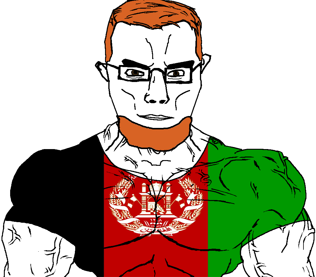 chudjak, chudjak front, muscular chud, afghan, afghanistan, arm, blue eyes, brown eyes, buff, closed mouth