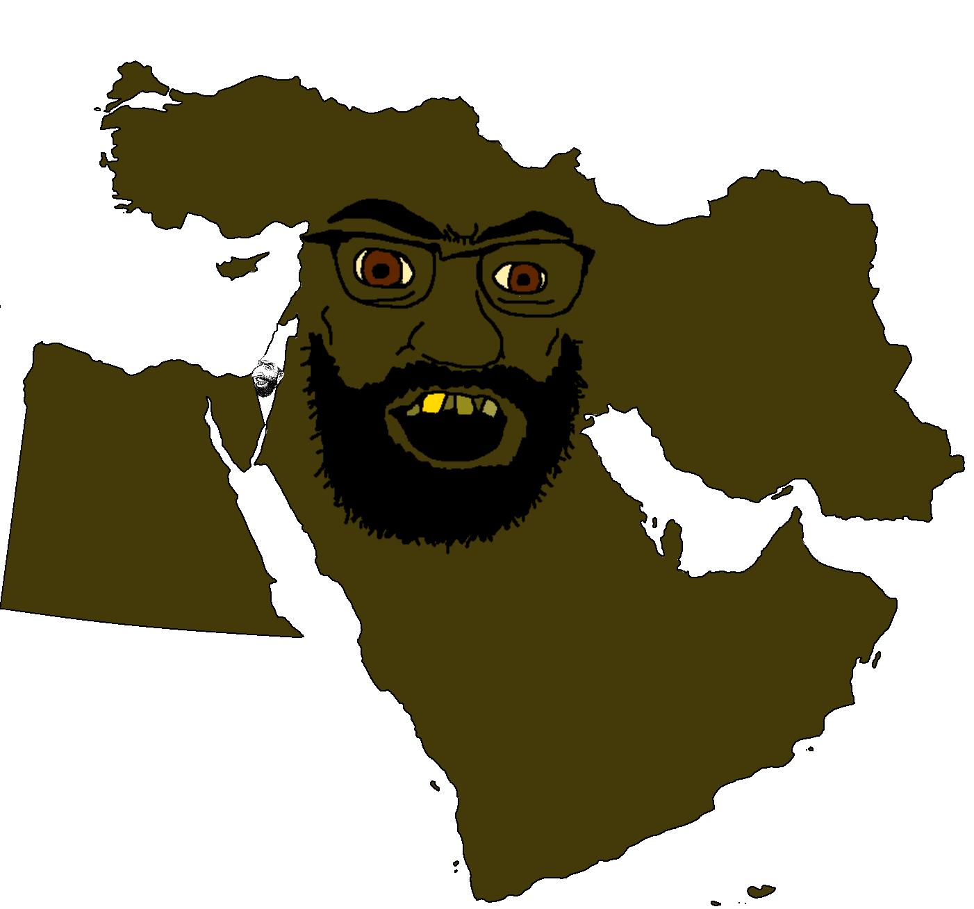 happy merchant, feraljak, tetojak, ethnoracial maps, mapjaks, angry, arab, bahrain, beard, big nose