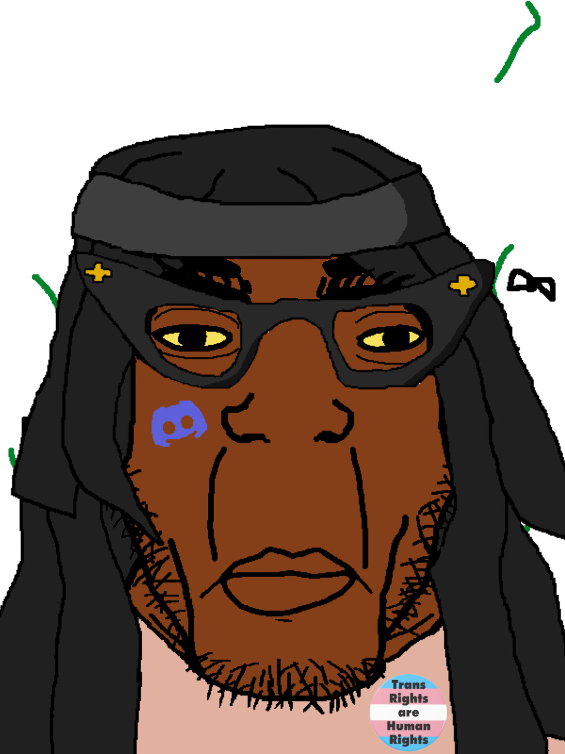 bulgarian, soytan, chudjak, markiplier soyjak, chudjak front, chudplier, slopjak, esl pedo league, beanie, black skin