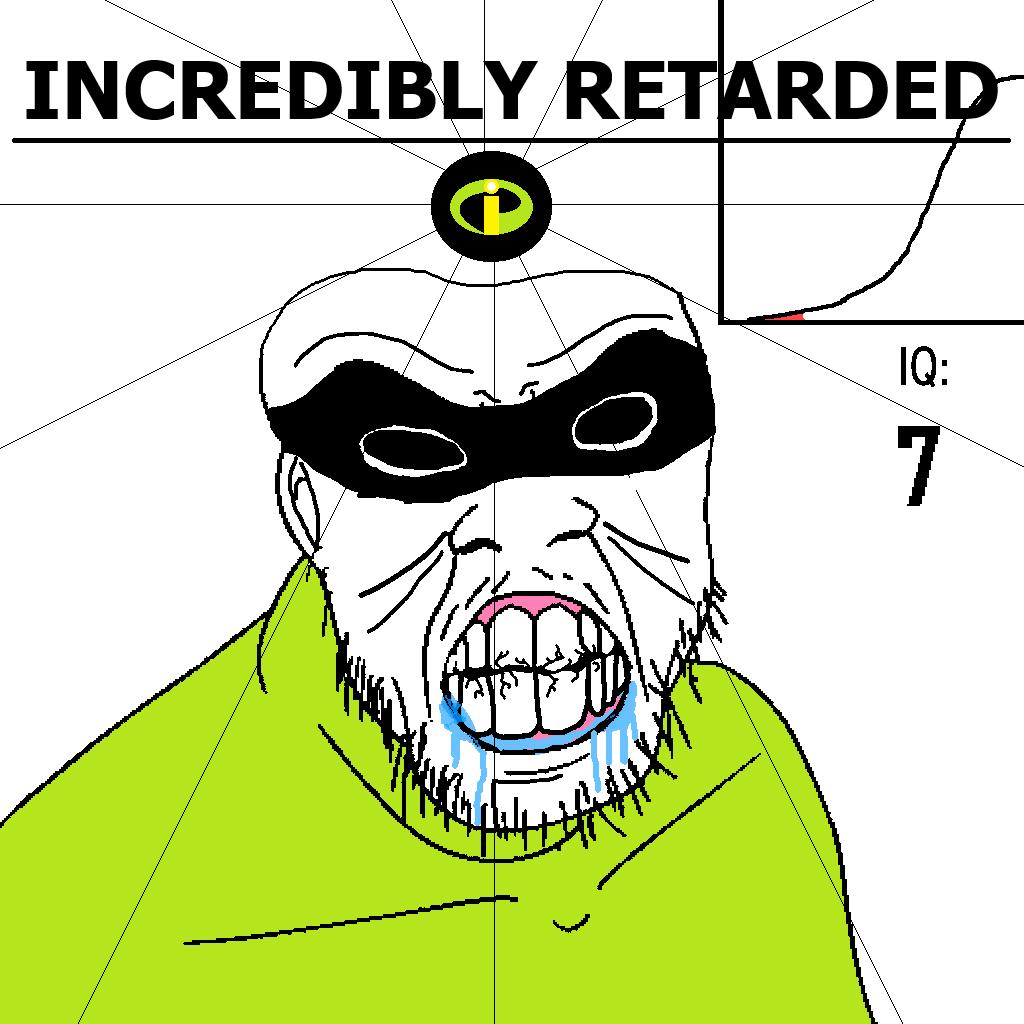 incredible gassy, feraljak, angry, bald, black eyes, black hole, black sclera, clenched teeth, closed mouth, cracked teeth
