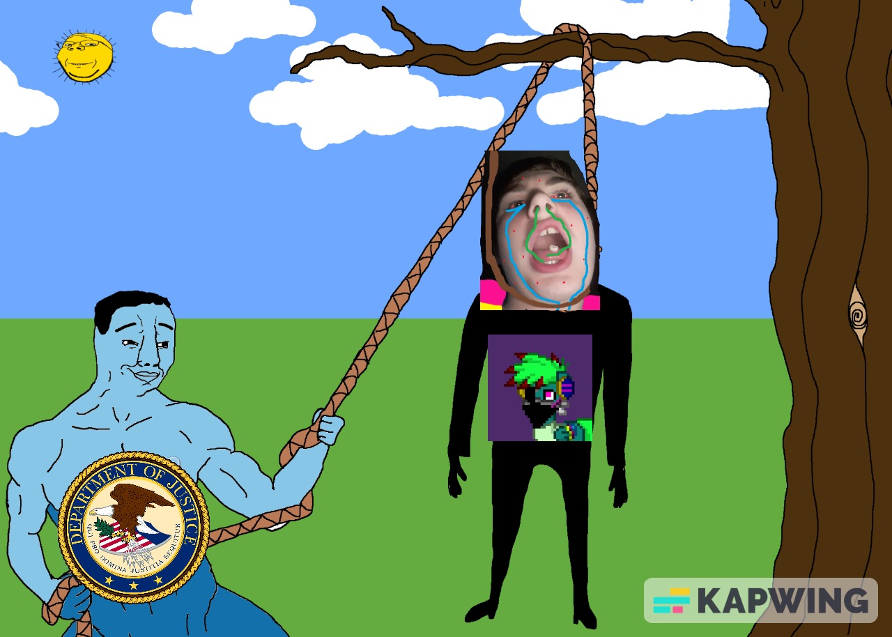 chudjak, gapejak, wholesome soyjak, 2soyjaks, arm, bloodshot eyes, buff, closed mouth, crying, drawn background