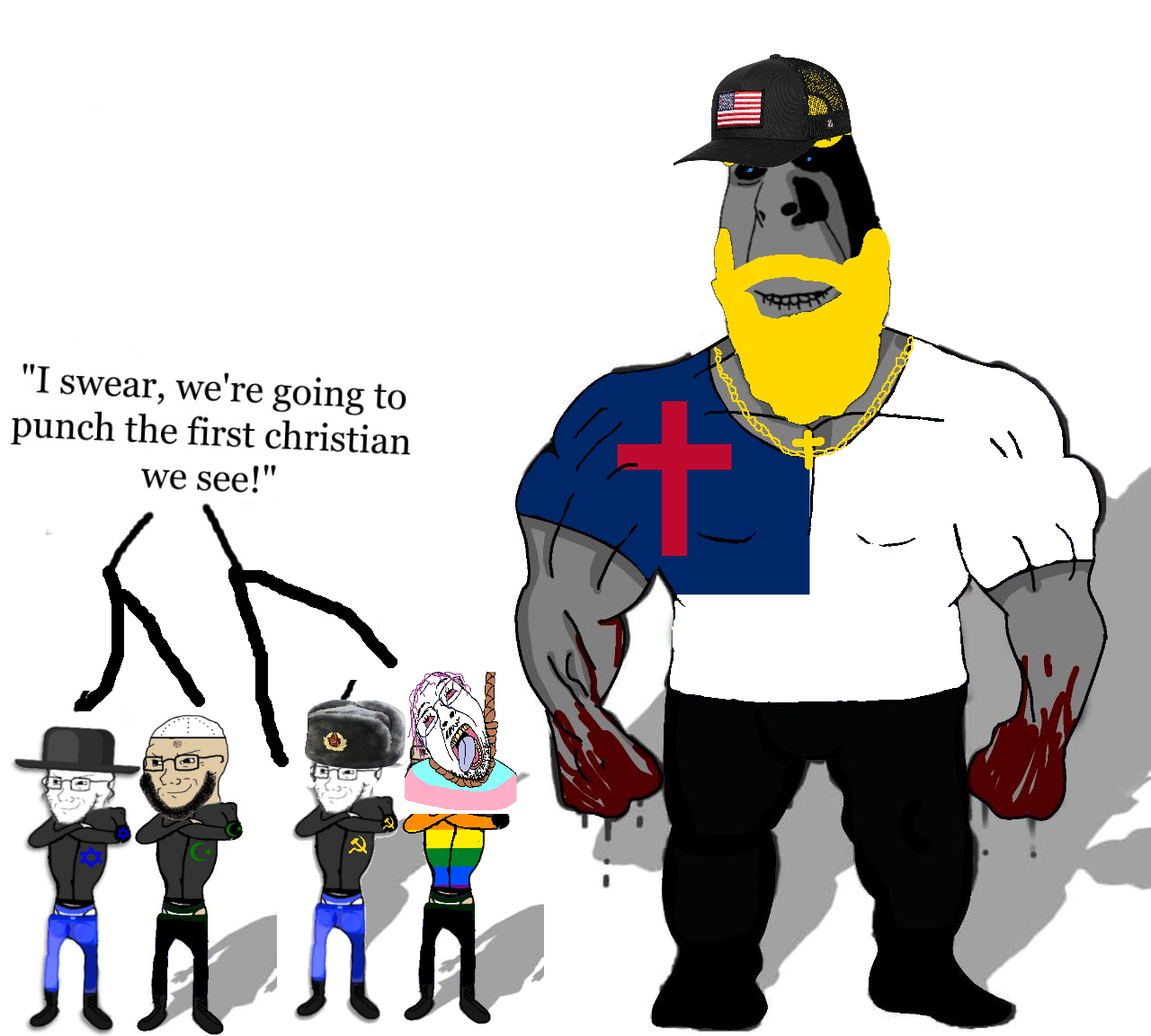 bernd, cobson, soyak, hanging troonjak, hornyson, troonjak, iswearimgoingto, 5soyjaks, ack, beard