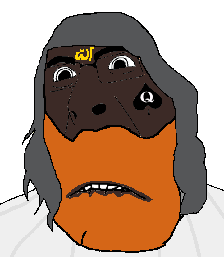 cobson, hornyson, allah, allah is non existent, allah pidoras, arabic text, beard, biting lip, black skin, brown skin