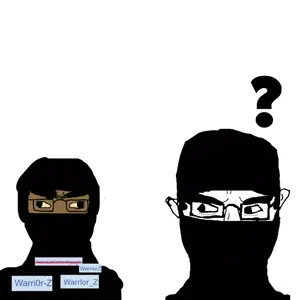 balaclava, brown skin, cross eyed, falseflag, islam, muslims, religion, troll, uncolored skin, warrior-z