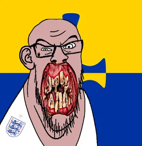 feraljak, angry, animal, british, cross, cross of saint cuthbert, distorted, durham, ear, england