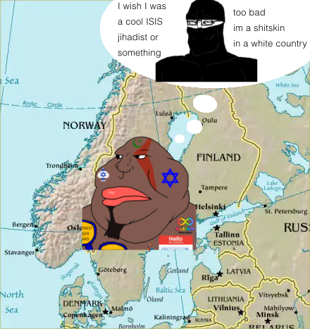 chudjak, tacoblimp, perceptive chud, autism, baltic sea, belarus, bergen, brown skin, copenhagen, denmark