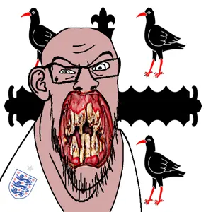 feraljak, angry, animal, bird, british, distorted, ear, flag, flintshire, flower