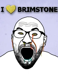 cirrus, blood, brimstone, ear, get, glasses, i heart, nightmare fuel, open mouth, soyjak