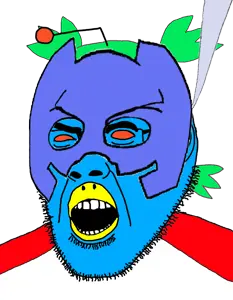cobson, narge, 4chan, 4cuck, anime, antenna, beak, blue skin, discord, ear