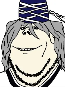 impish soyak ears, anime, clothes, gray hair, hat, mononobe no futo, video game, touhou