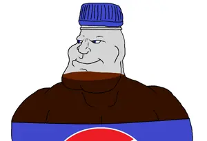 meximutt, mexiaryan, aryan, a10 eyes, blue eyes, bottle, buff, cap, closed mouth, clothes